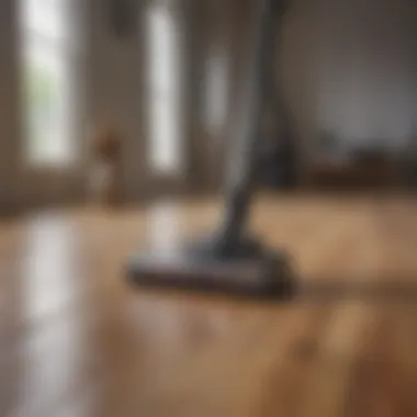 Efficient vacuum cleaning on different floor types