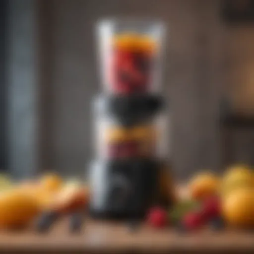 Elegant design mini blender for frozen fruit