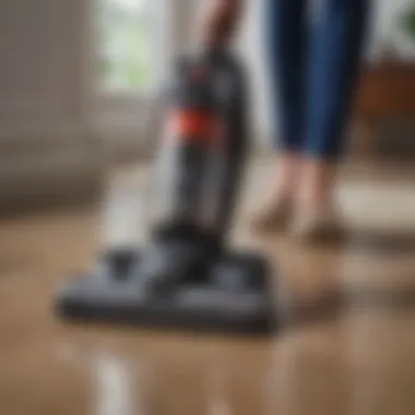 Effortless maintenance and cleaning of handheld vacuum