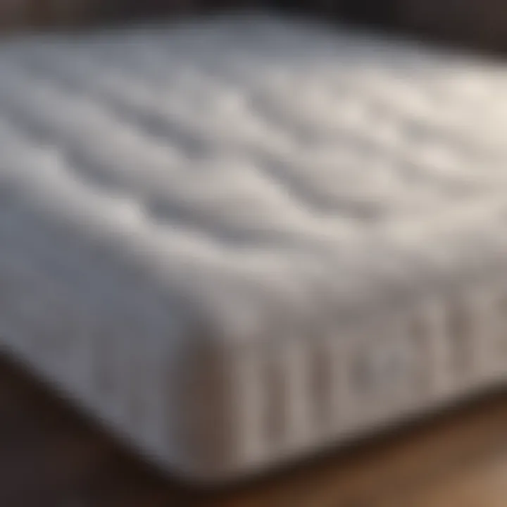 Luxurious comfort layer in a mattress