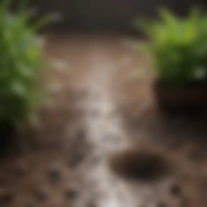 Close-up of different types of fertilizers spread out on a surface