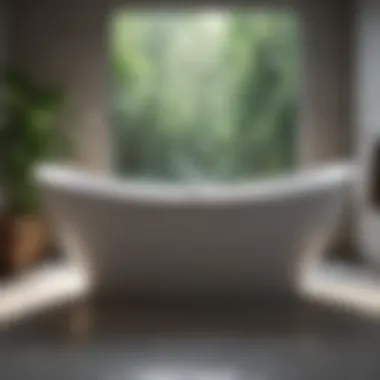 Spotless Acrylic Bathtub Spotless acrylic bathtub showcasing its glossy finish