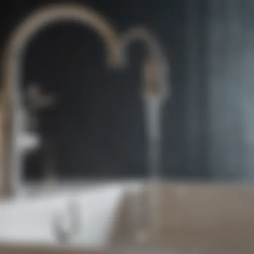 Close-up of a faucet with a drip