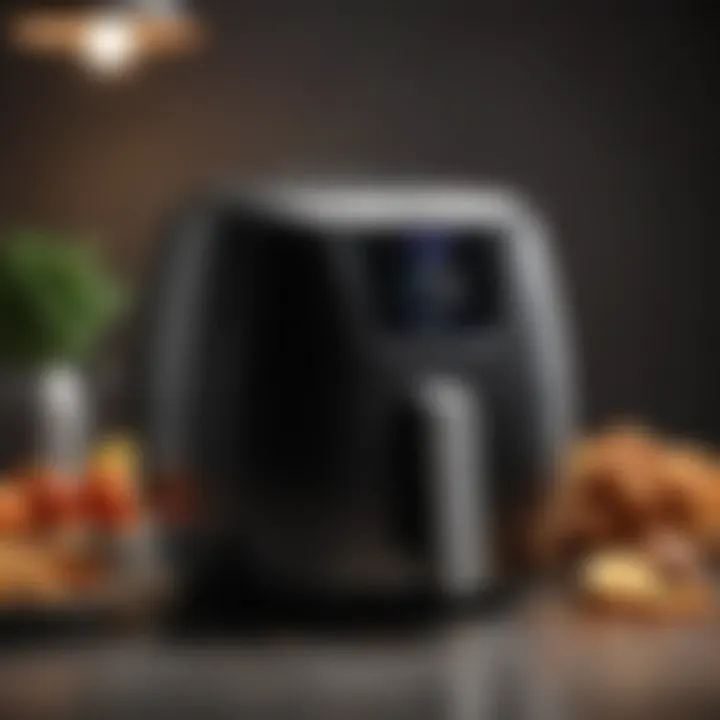 Vortex air fryer showcasing sleek design