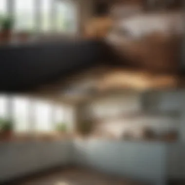 Before and After Transformation Before and after transformation of kitchen cabinets