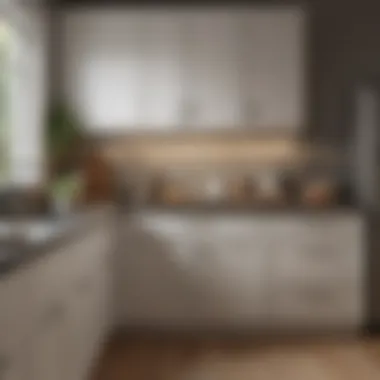 High-Quality Paint Options Selection of high-quality paint options for kitchen cabinetry