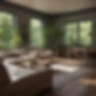 Sustainable Aesthetics in Living Spaces Sustainable design choices reflected in a stylish eco-friendly living area