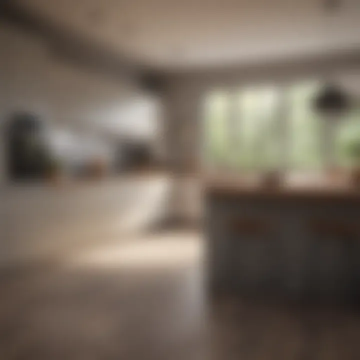 An organized kitchen layout highlighting efficient use of space and materials