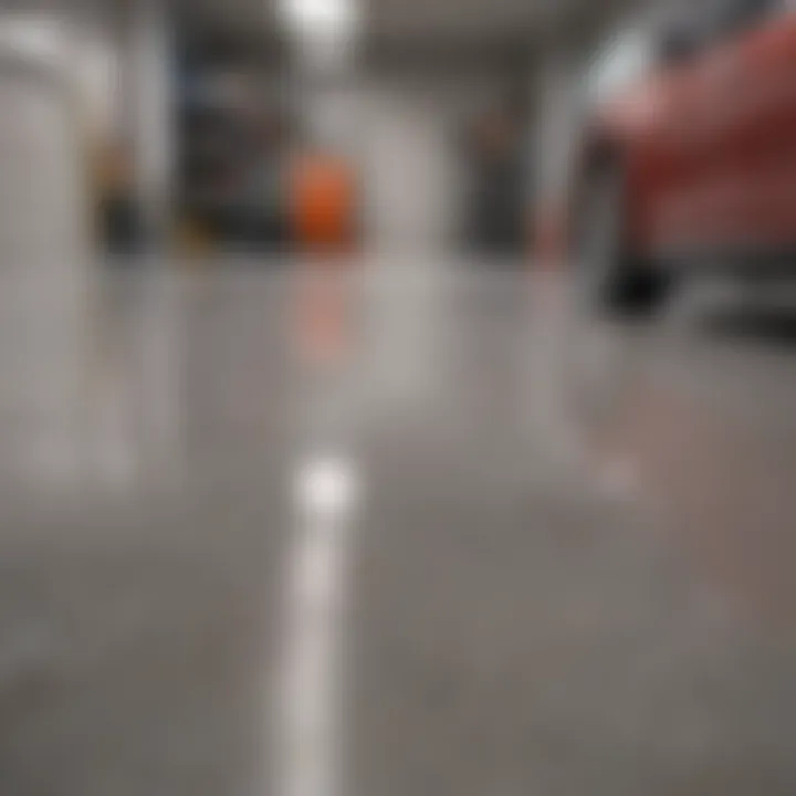 Eco-friendly cleaning products for garage floor maintenance