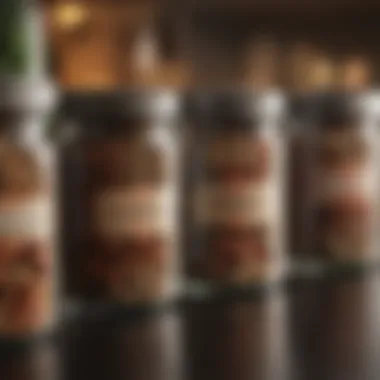 Elegant Labeling Techniques Elegant labeling techniques for spice jars