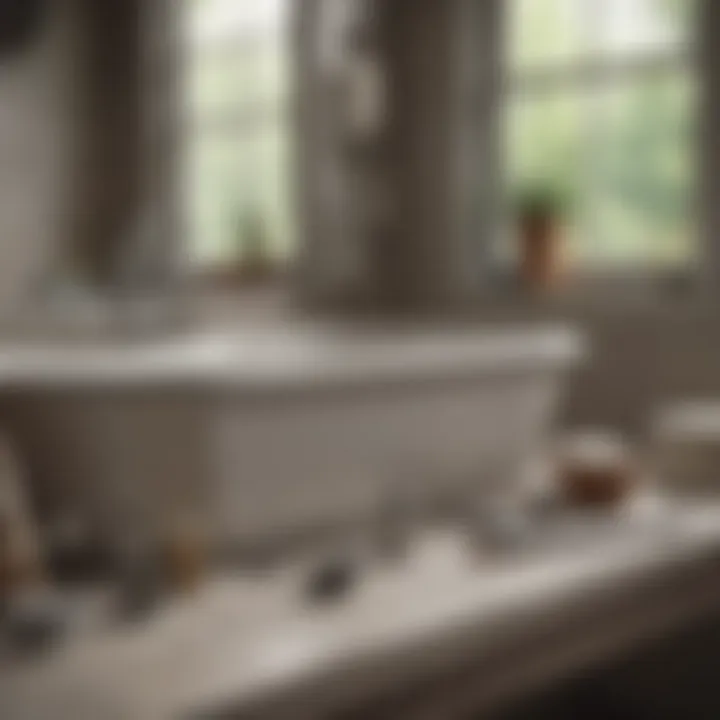 Routine maintenance tools for bathroom fixtures
