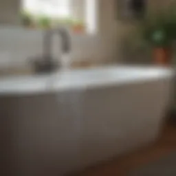 Natural cleaning ingredients for hard water stains