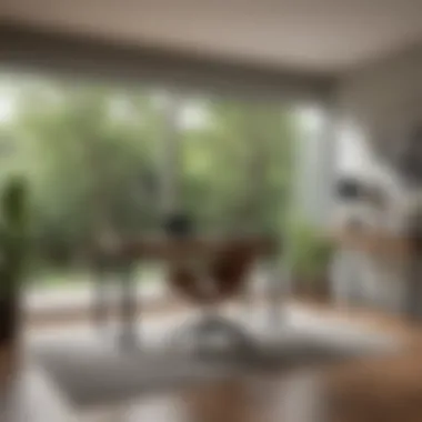 Sleek Design for Contemporary Workspaces Modern 2-Inch Blind Enhancing Natural Light in Contemporary Home Office