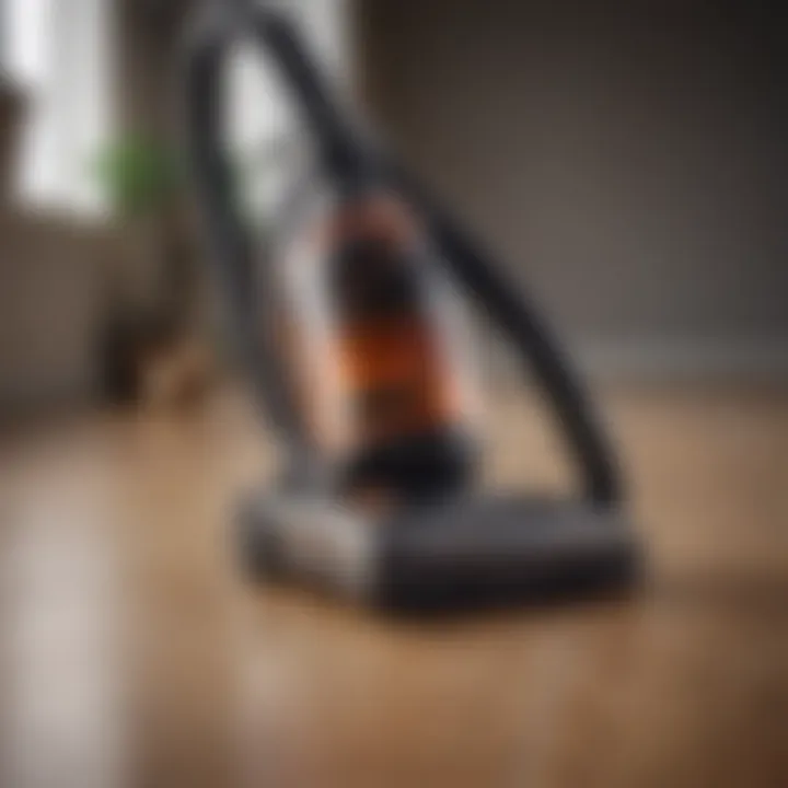 Ergonomic design features of a modern vacuum cleaner