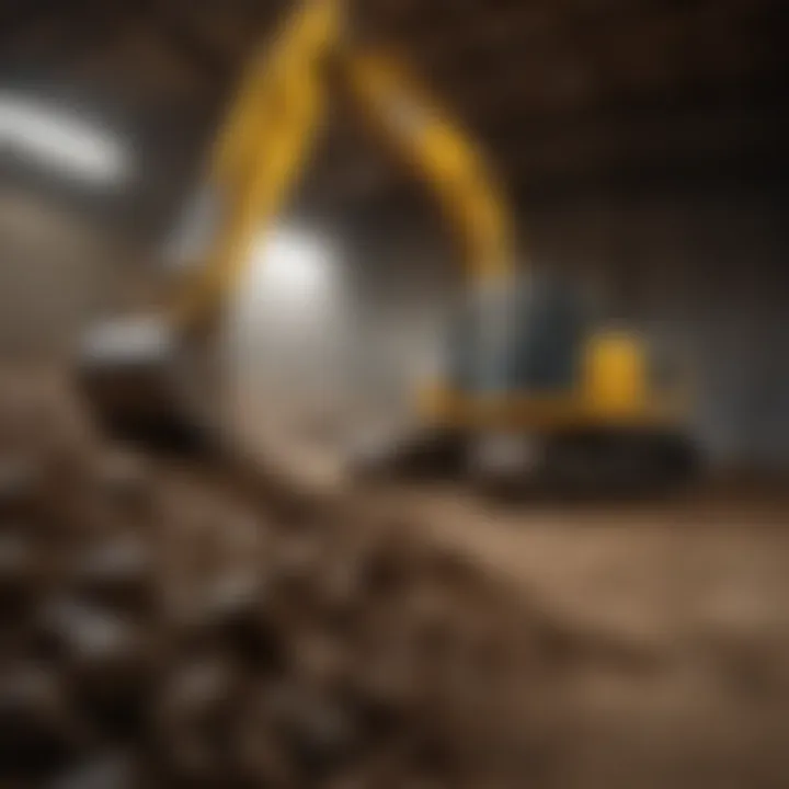 Excavation Equipment for Basement Construction