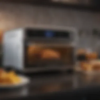 Gourmet culinary creations with a convection air fryer toaster oven