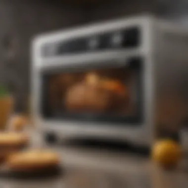 Innovative design of a premium air fryer toaster oven