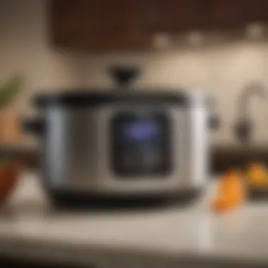 Intelligent Timer Feature Premium Crock Pot with Smart Timer Functionality