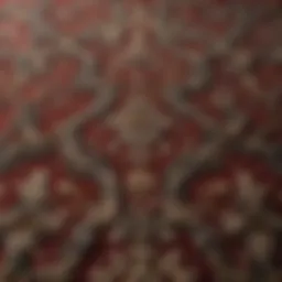 Luxurious carpet fabric texture