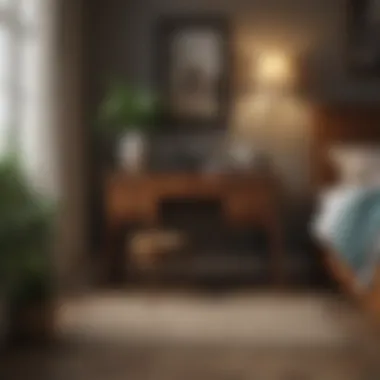 Vintage-inspired bedroom furniture collection