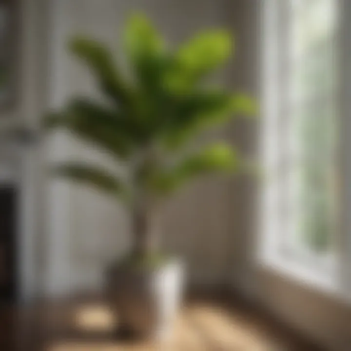 Elegant Fiddle Leaf Fig tree