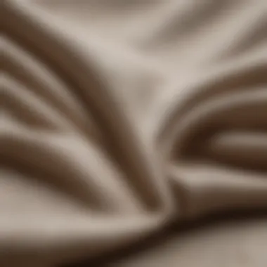 Detailed Texture of High-Quality Linen Fabric