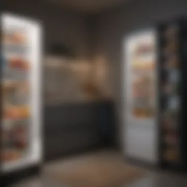 An online marketplace showcasing various refrigerator models