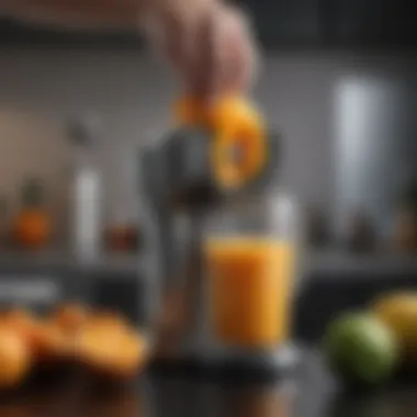 Modern Handheld Juicer Modern Handheld Juicer
