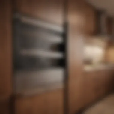 A beautifully arranged kitchen emphasizing functional and aesthetic cabinet door designs