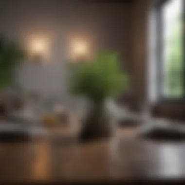 Minimalist Approach to Dining Table Decor Minimalist dining table decor