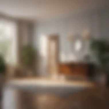 Stunning Transformation After Painting A freshly painted room revealing a stunning transformation