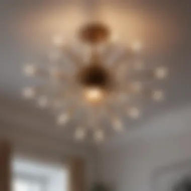 Artistic Sputnik Style Ceiling Light