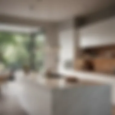 Aesthetic and Practical Kitchen Island Design Chic kitchen island with a focus on aesthetics and usability