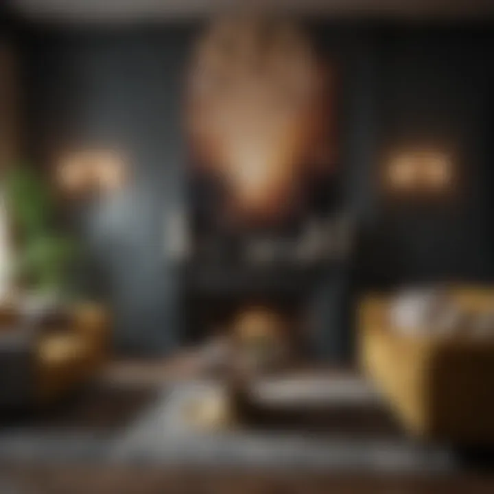 Luxurious Living Room Color Palette