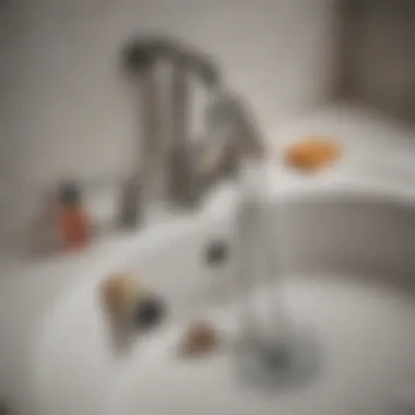 Essential Cleaning Tools for Bathtub Drain Trap Illustration showing tools for cleaning bathtub drain trap
