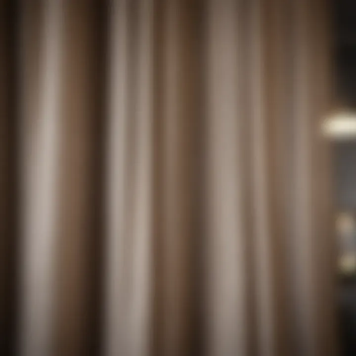 Different curtain hardware types showcased