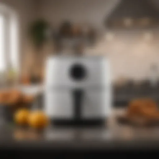 Modern Air Fryer with Sleek Design