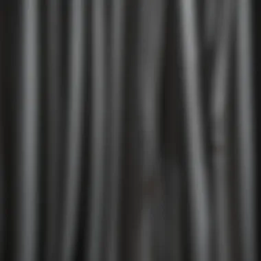 Sleek Metal Grommets in Contemporary Decor Modern Interior Design with Metal Drapery Grommets