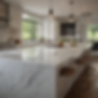 Modern Kitchen with Stunning Quartz Countertop