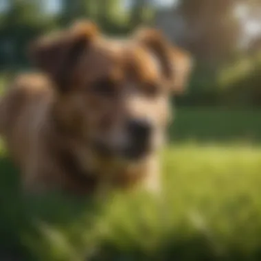 Different grass types suited for dogs