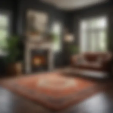 Enhancing home decor ambiance with the right rug color