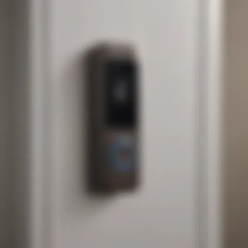 Modern Wireless Doorbell with Sleek Design