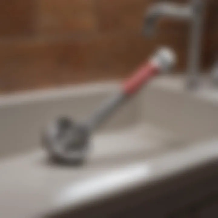 Plumber's Wrench for Sink Drain Pipe