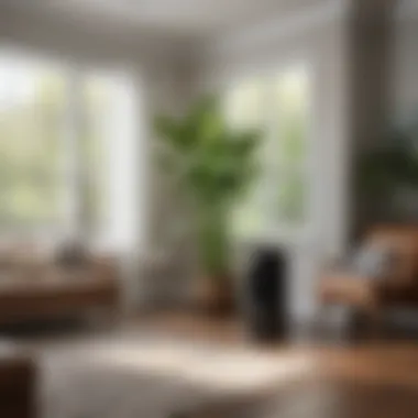 Enhancing Indoor Comfort with a Round Swamp Cooler Round Swamp Cooler in Modern Living Room