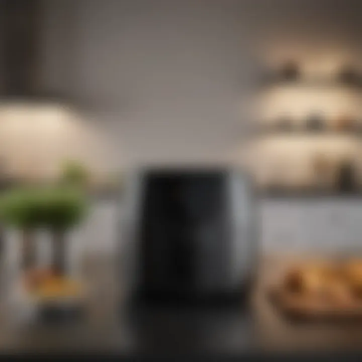 Sleek and Intuitive Control Panel Air Fryer