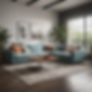 L-Shaped Sectional Sofa Optimizing Corner Layout L-shaped sectional sofa maximizing corner space