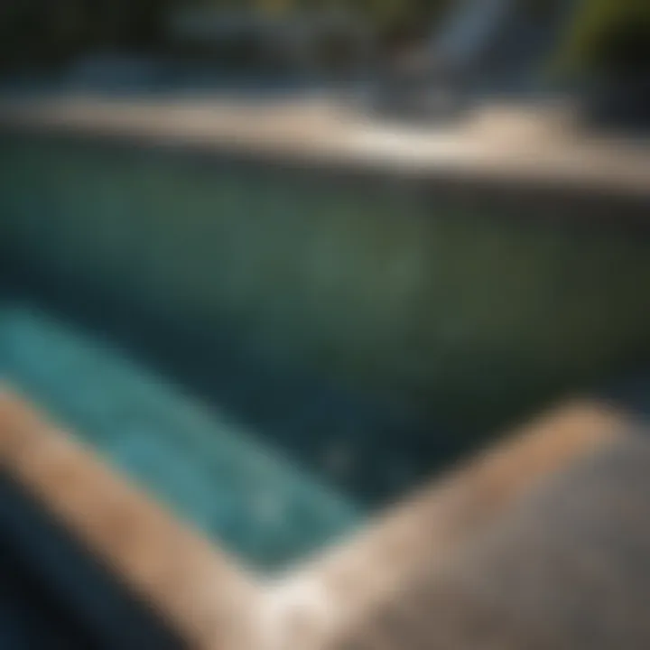 Sparkling Pool Surface