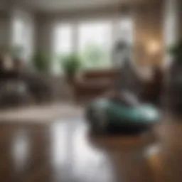 Innovative steam cleaner showcasing advanced technology