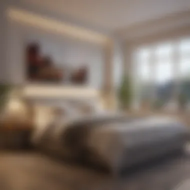 Space Optimization in Bedroom Design Functional bedroom layout optimizing space and comfort