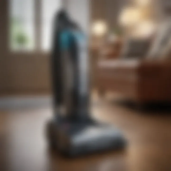 Budget-friendly upright vacuum cleaner